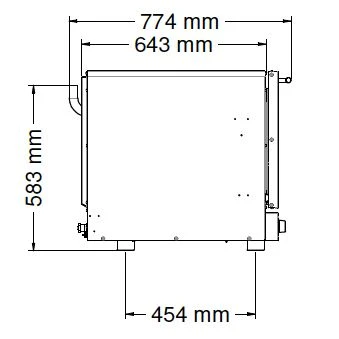 Heißluftofen KOMPAKT - Manuell - 4x EN 60x40 Oder GN 1/1 5 Heißluftofen KOMPAKT - Manuell - 4x EN 60x40 Oder GN 1/1 – Bild 3