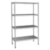 Edelstahlregal - 1100x400mm - Mit 4 Drahtböden (FEST) 1 Edelstahlregal - 1100x400mm - Mit 4 Drahtböden (FEST) -Ausgewählte Küchengeschäfte ere regal 11.06 79c5 3