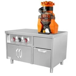 Unterschrank Für Getränkespender Mit Becherhaltern & Eiswürfelfach - 1,2 M -Ausgewählte Küchengeschäfte kbask120 osaft bbc7