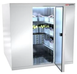 Aluminium Grundregal - 776 X 1800 Mm -Ausgewählte Küchengeschäfte kuehlzelle offen e7fd 1