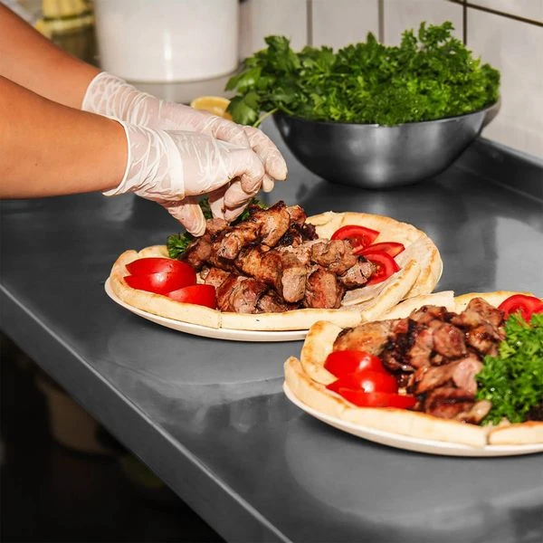 Edelstahl Arbeitstisch PREMIUM - 600x700mm - Mit Grundboden & Aufkantung 12 Edelstahl Arbeitstisch PREMIUM - 600x700mm - Mit Grundboden & Aufkantung – Bild 10